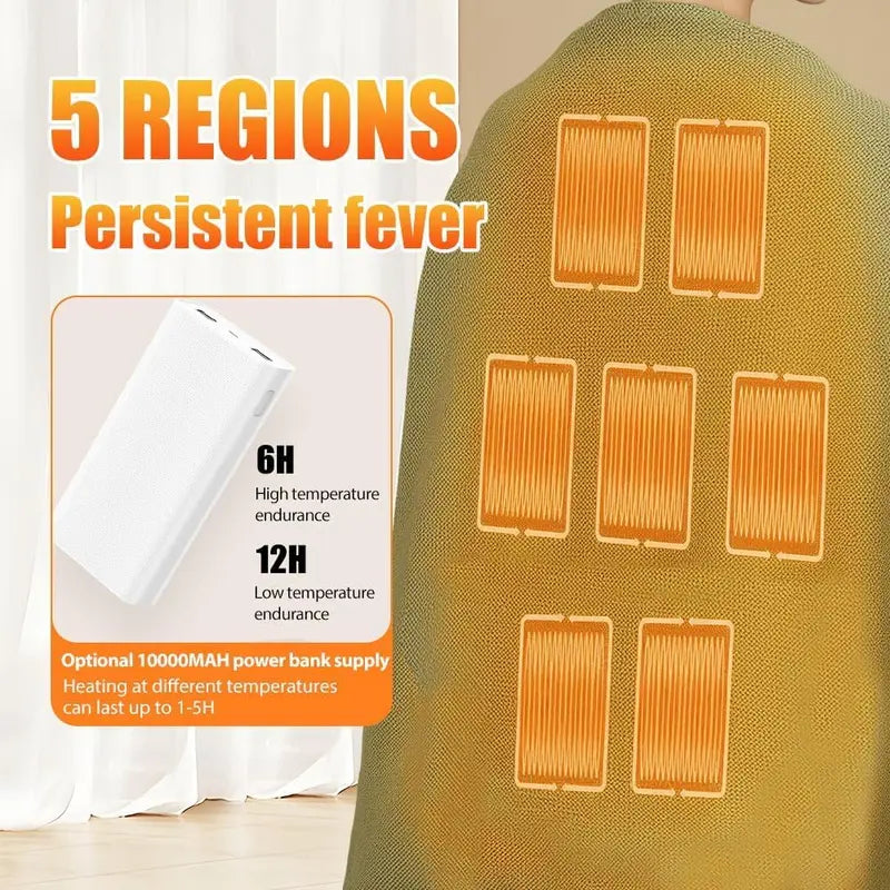 LoveAvera Heated Shawl