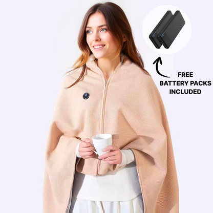LoveAvera Heated Shawl